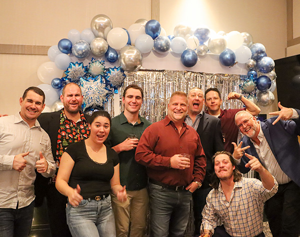 InOvate Sales Team Celebrating